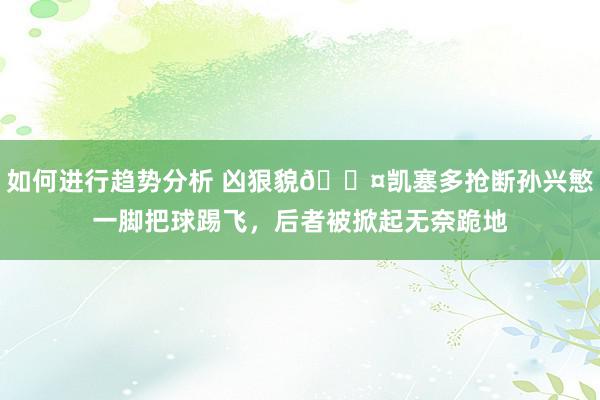 如何进行趋势分析 凶狠貌😤凯塞多抢断孙兴慜一脚把球踢飞，后者被掀起无奈跪地